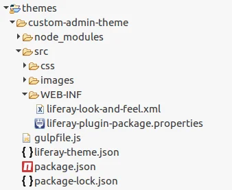 Create theme in Liferay workspace